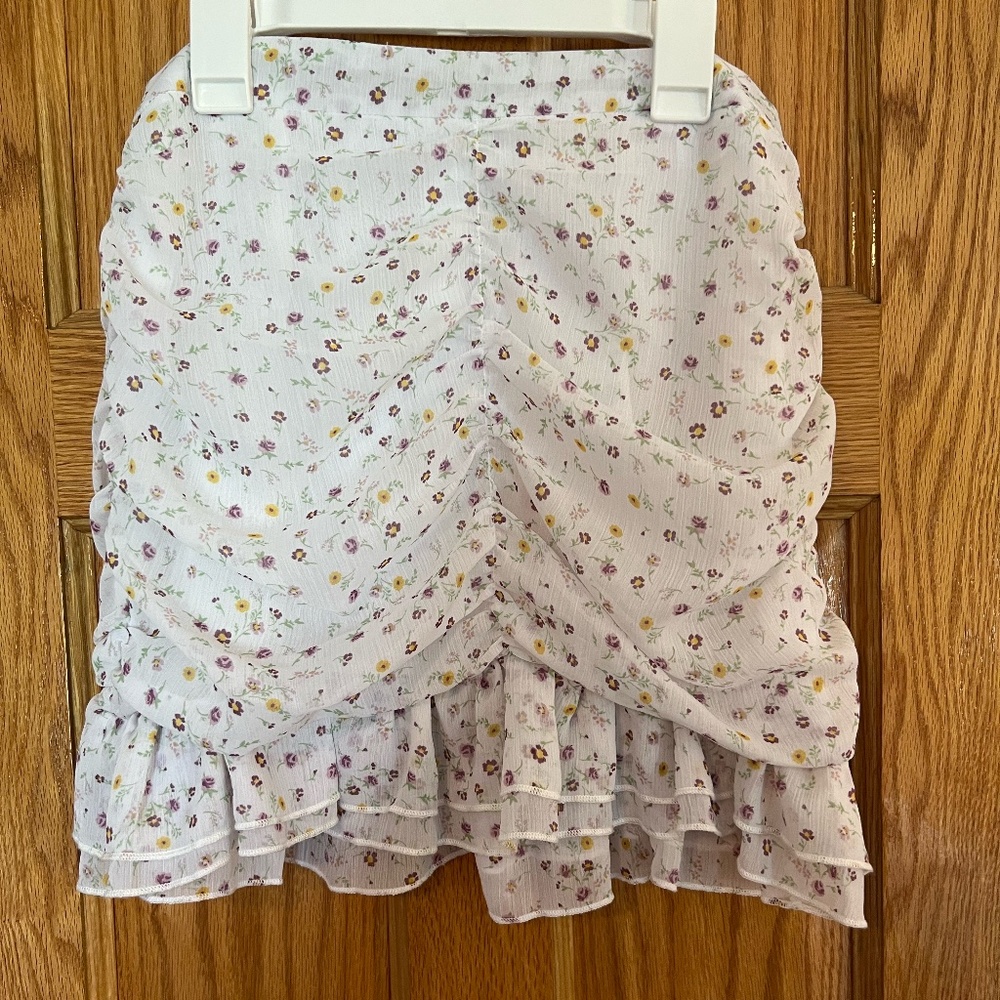 Pacsun floral skirt